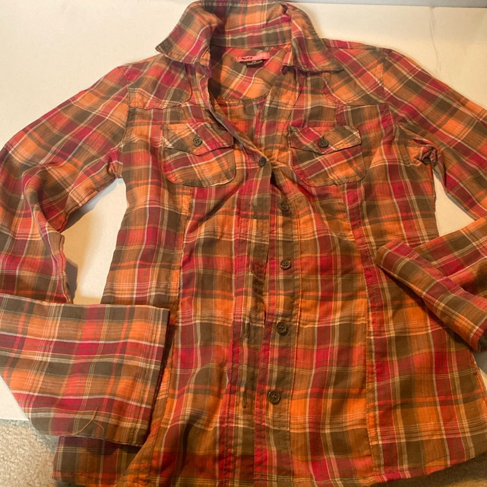 NWOT & Vintage Max Rave Plaid Shirt